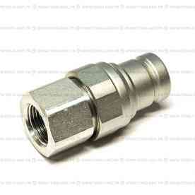 БРС для РВД Flat Face G 3/8" ниппель (LSQ-FF-03PF-G3/8 DN10)